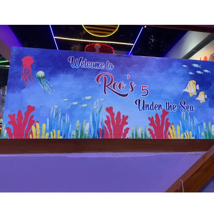 Underwater World Birthday Decoration Setup for Kids